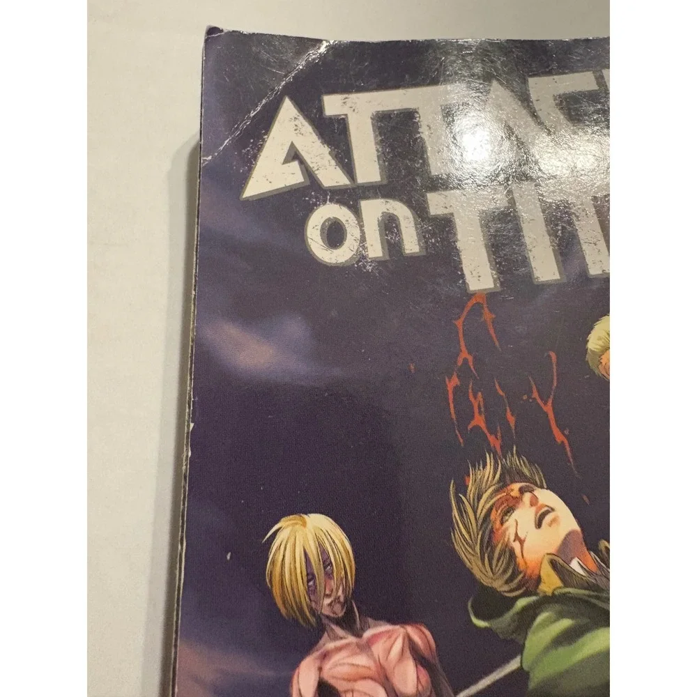 Attack on‎ Titan Manga Volumes 4 5 & 6 English Graphic Novels Anime Comic Books